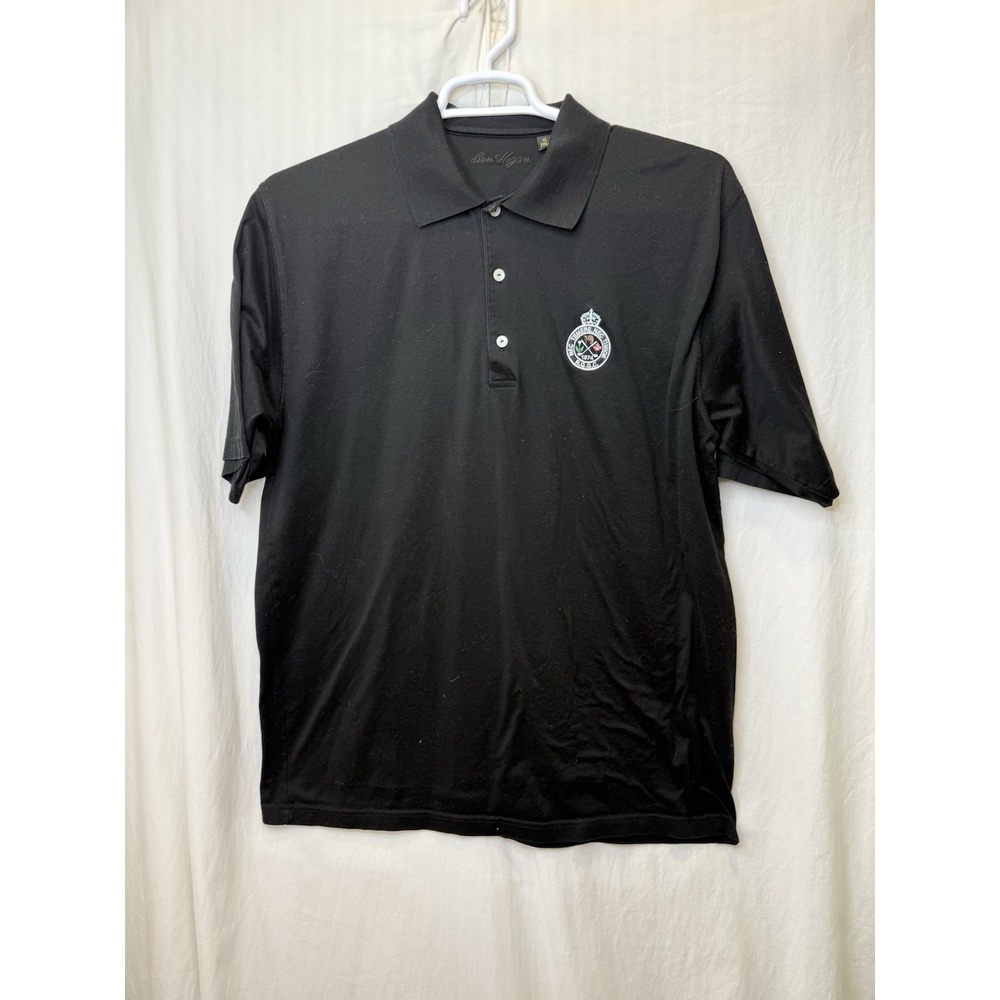 Ben Hogan XL Black Shortsleeve Polo Duke‎ Of Kent Royal Golf Event Logo RQGC
